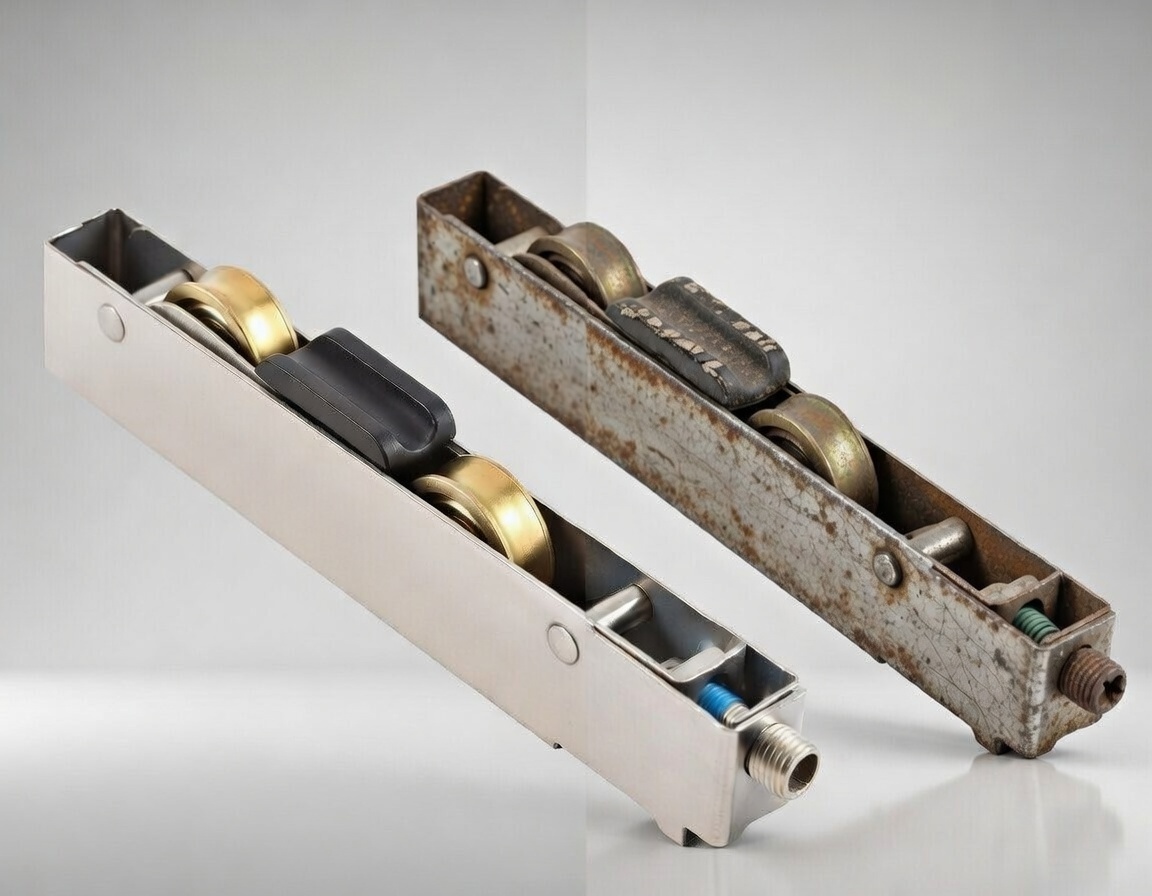  Zaštitite valjke kliznih vrata od vremenskih prilika i oštećenja od prljavštine