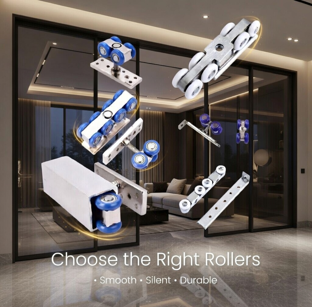  Kako odabrati valjke za klizna vrata s šupljinom u 2026.: Potpuni vodič za kupce